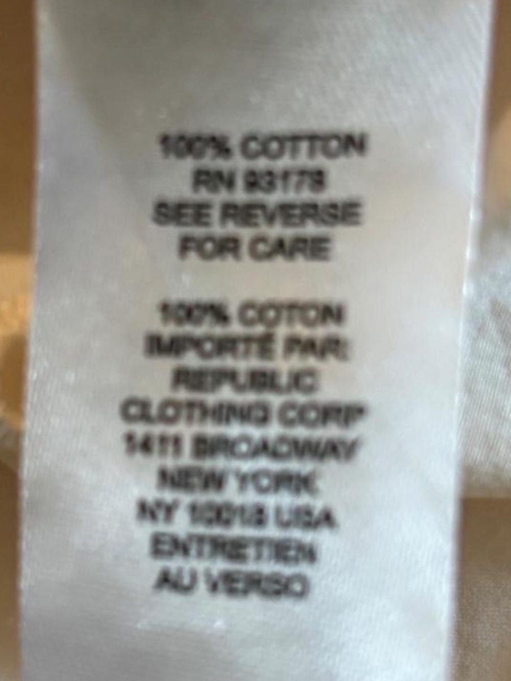Industry Eyelet Lace -Trim Cream Button Front Blouse Size Medium - Picture 6 of 6